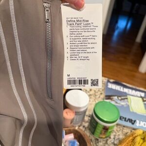 Lululemon Athletica Taupe Track Pants